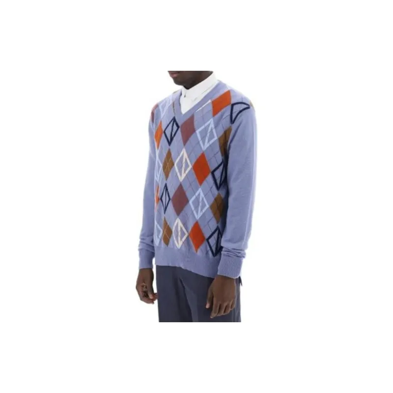 DIOR Sweaters Men Blue-4