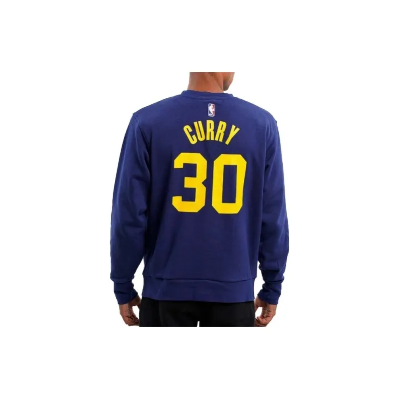 Jordan Nba Golden State Warriors Stephen Curry Fleece Loose Fit Sweatshirt-3