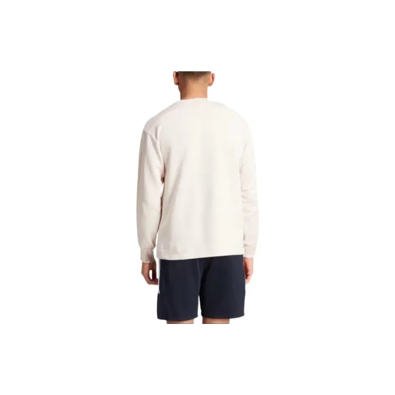 Adidas All Szn French Terry 3 Stripes Garment Wash Crew Sweatshirt-2