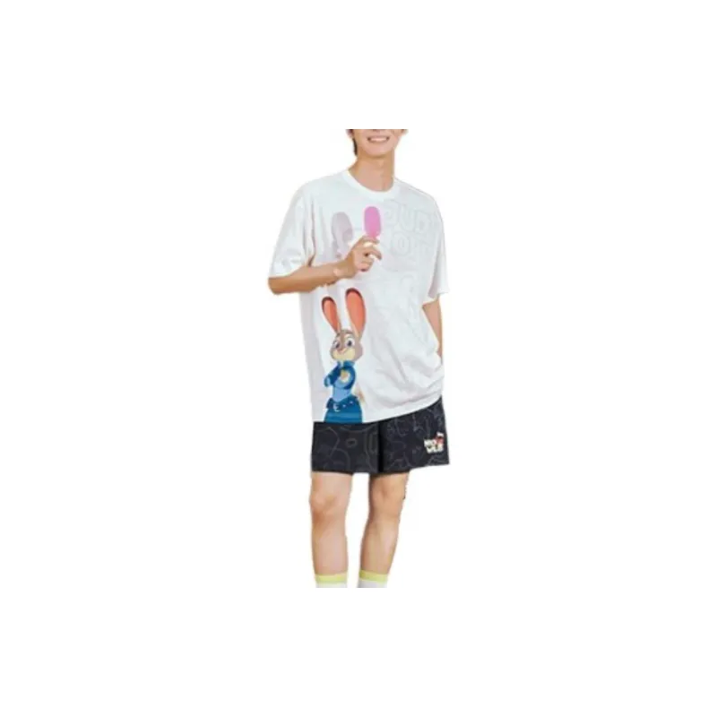 LiNing Disney T Shirt Men's Ivory-2