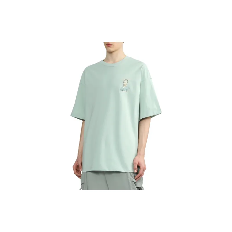 MUSIUM DIV Graphic print Cotton blend T shirt-2