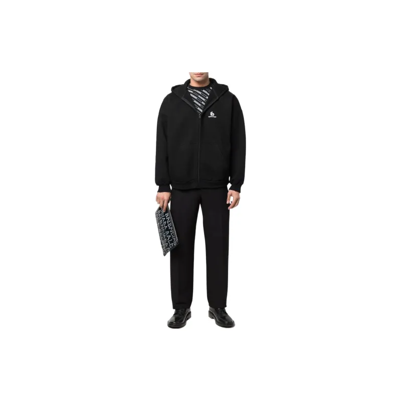 Balenciaga Sweatshirts Unisex Black-4
