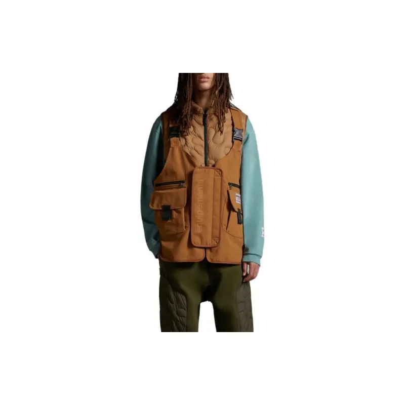 MONCLER GENIUS Vests Men Brown-1