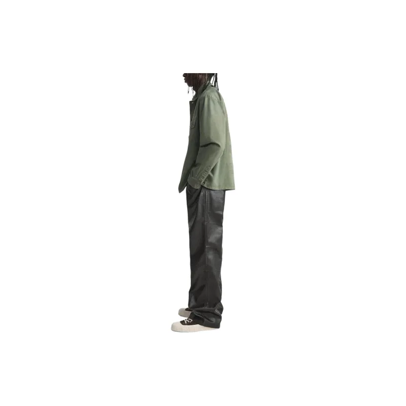 ZARA Shirts Men Light Khaki-4