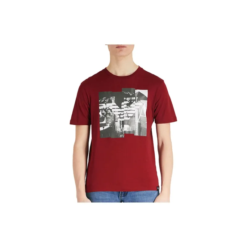 EMPORIO ARMANI T Shirts Men Red-2
