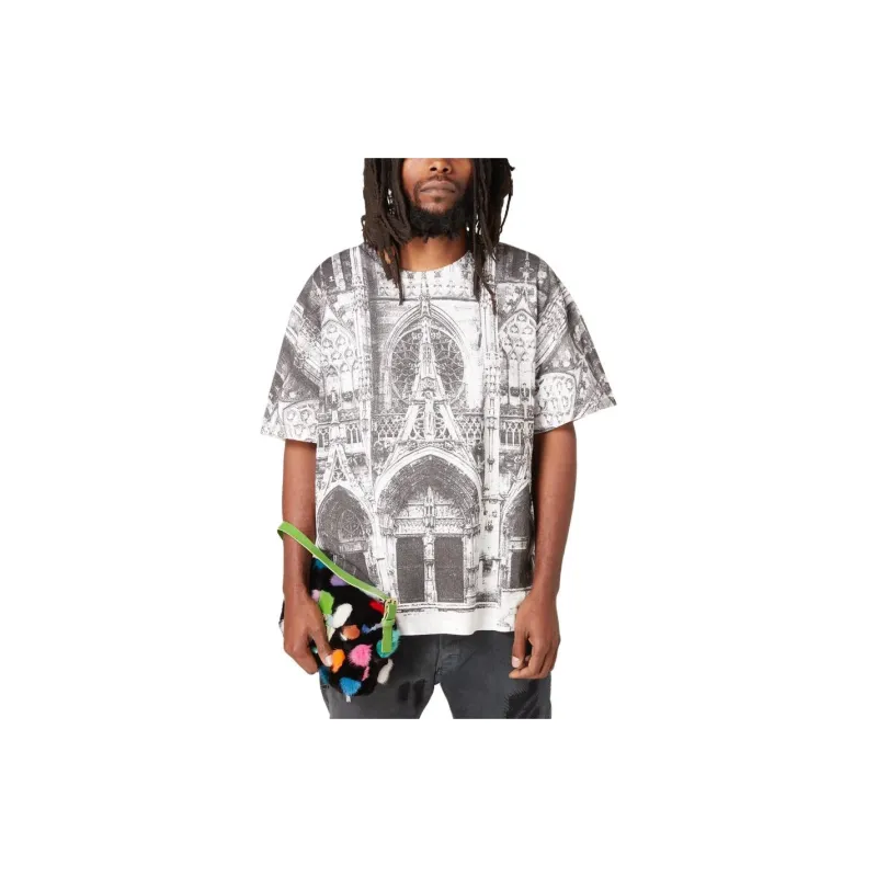 Gallery Dept. T Shirts Men Black/White-3