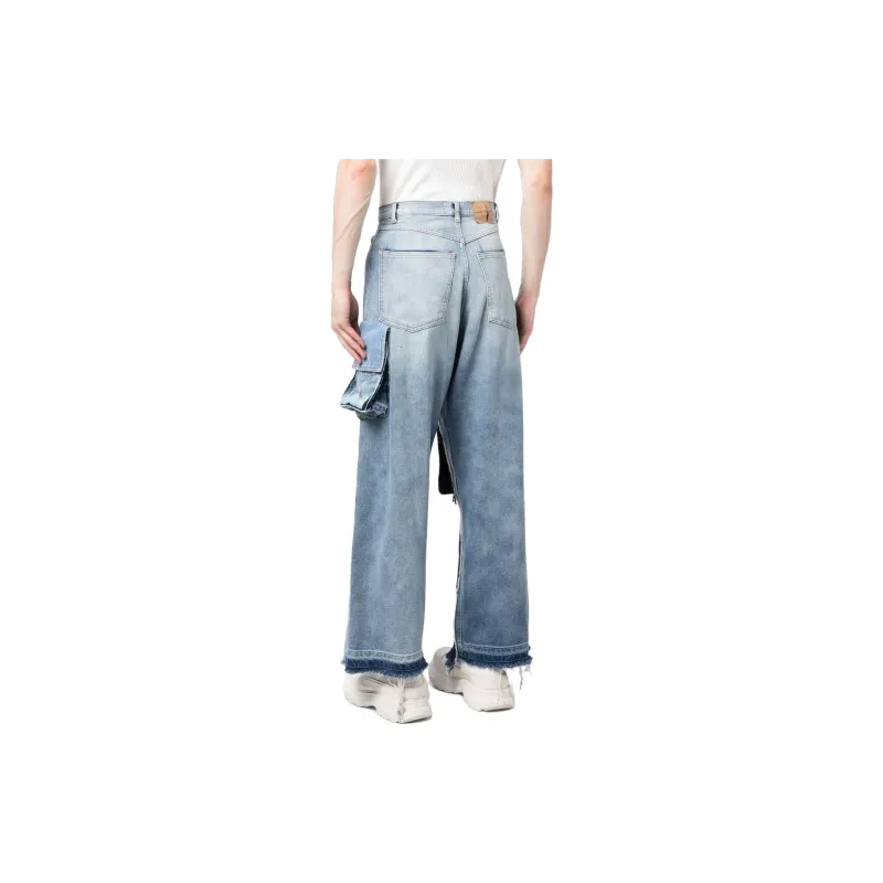 Marine Serre Jeans Unisex Blue-2