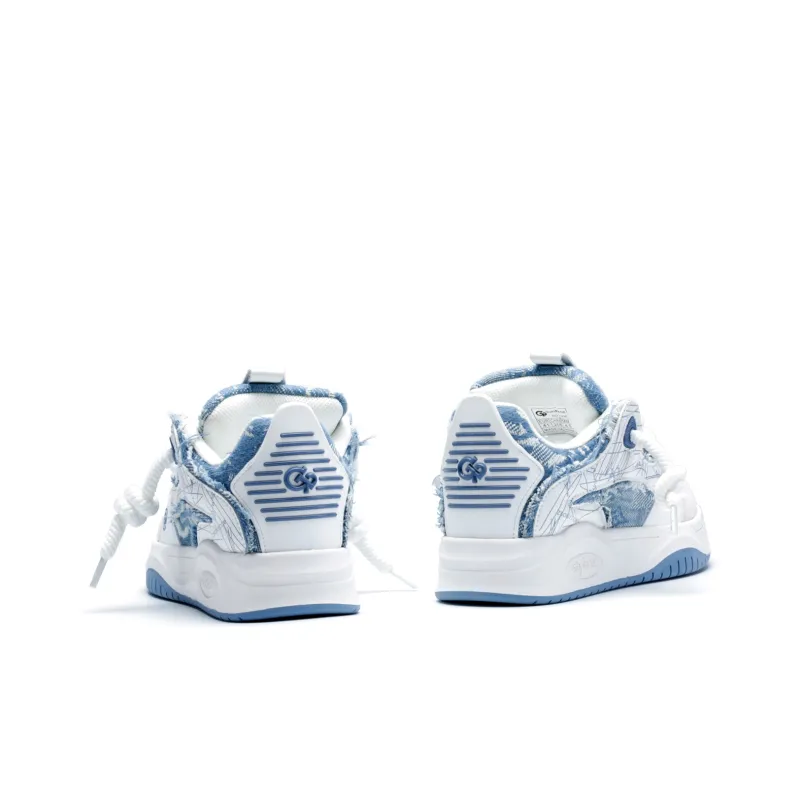 KUX Coverage Anti-Slip And Wear-Resistant Low-Top Skateboard Shoes Unisex-3