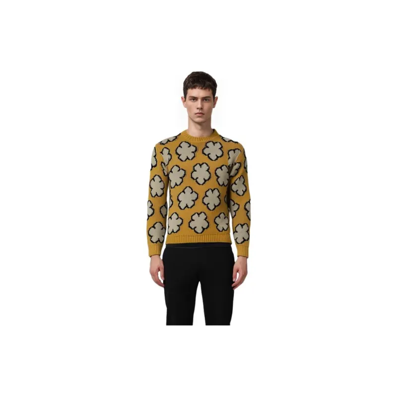 KENZO Allover Boke Flower Knitted Jumper-2