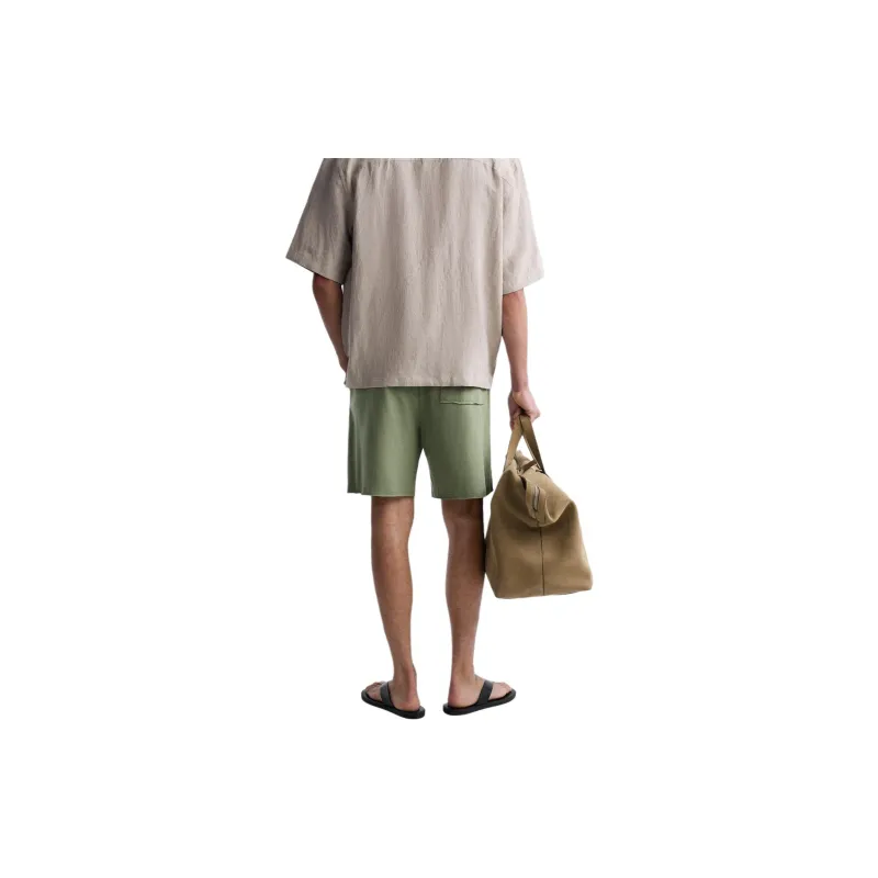 ZARA Casual Shorts Men's Medium Green-3