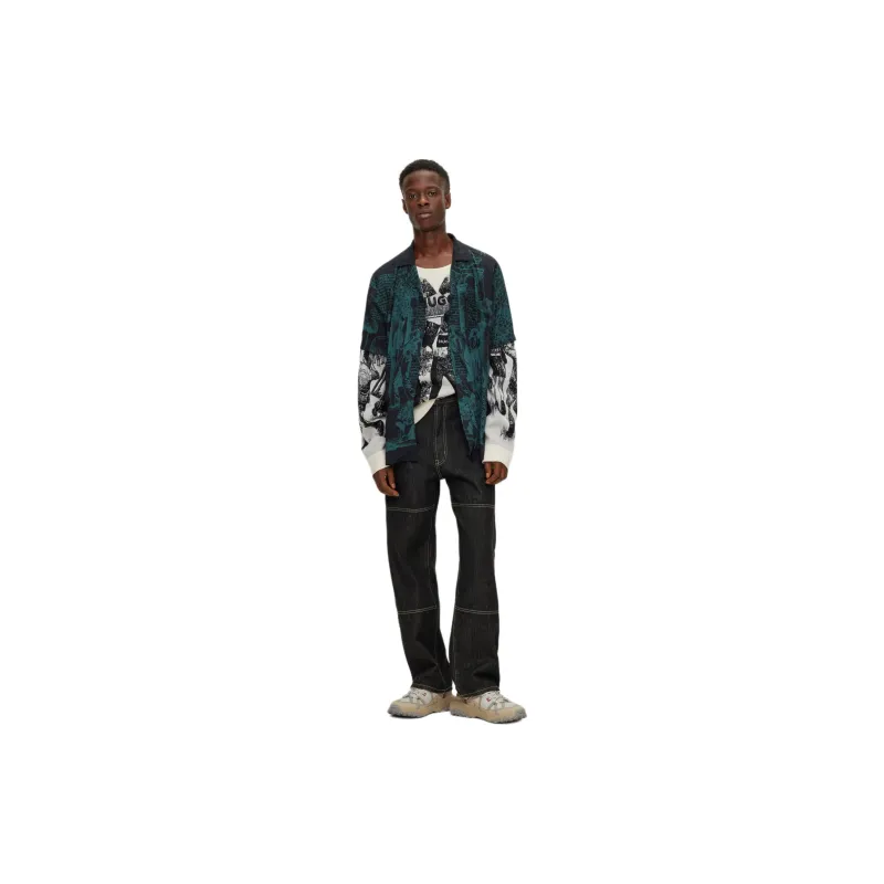 HUGO BOSS Sweaters Men White-3