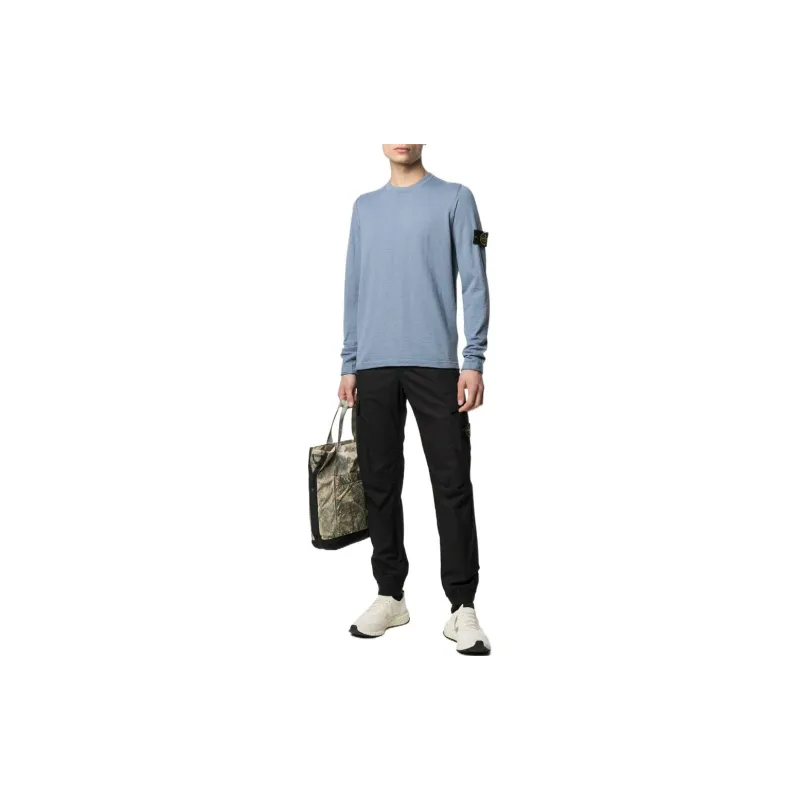 STONE ISLAND Sweaters Men Blue-1
