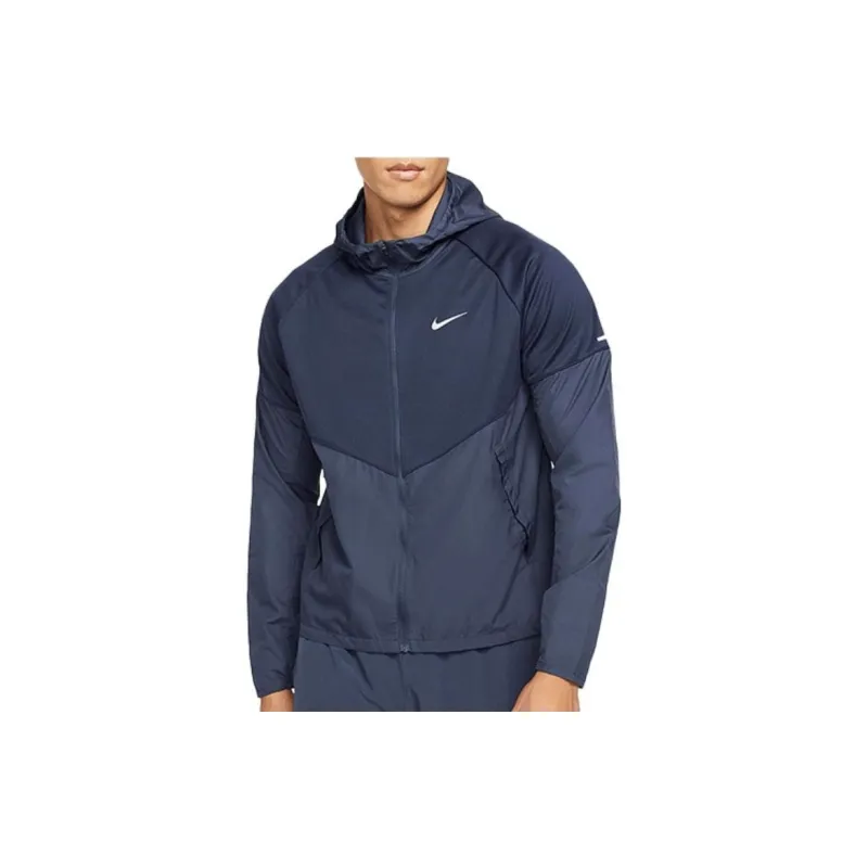 Nike MILER Jackets Men Dark Blue-2