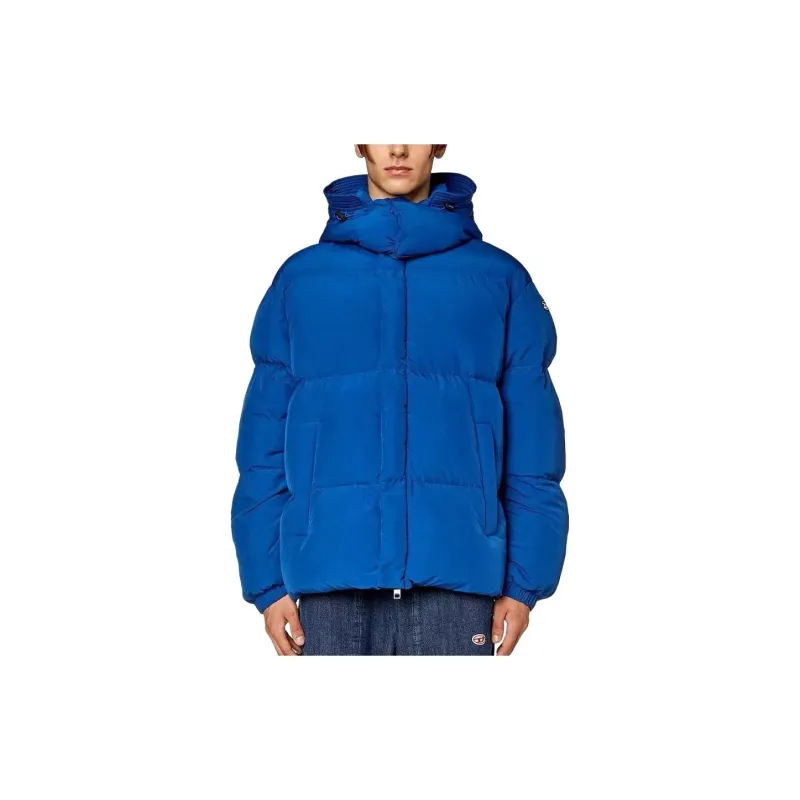 DIESEL FW23 Puffer Jacket Men's Blue-1