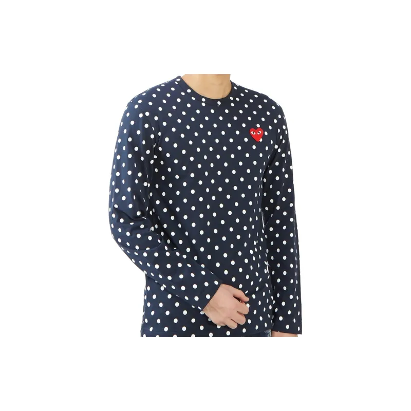 Comme Des Garcons Play Polka Dot L/S T shirt-4