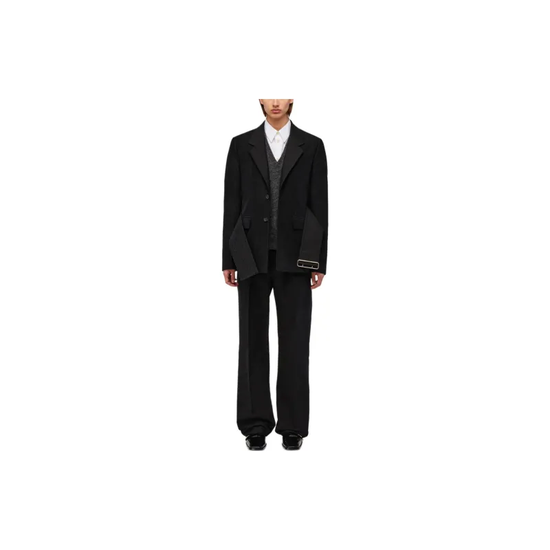 Ferragamo Wide Belt Blazer-4