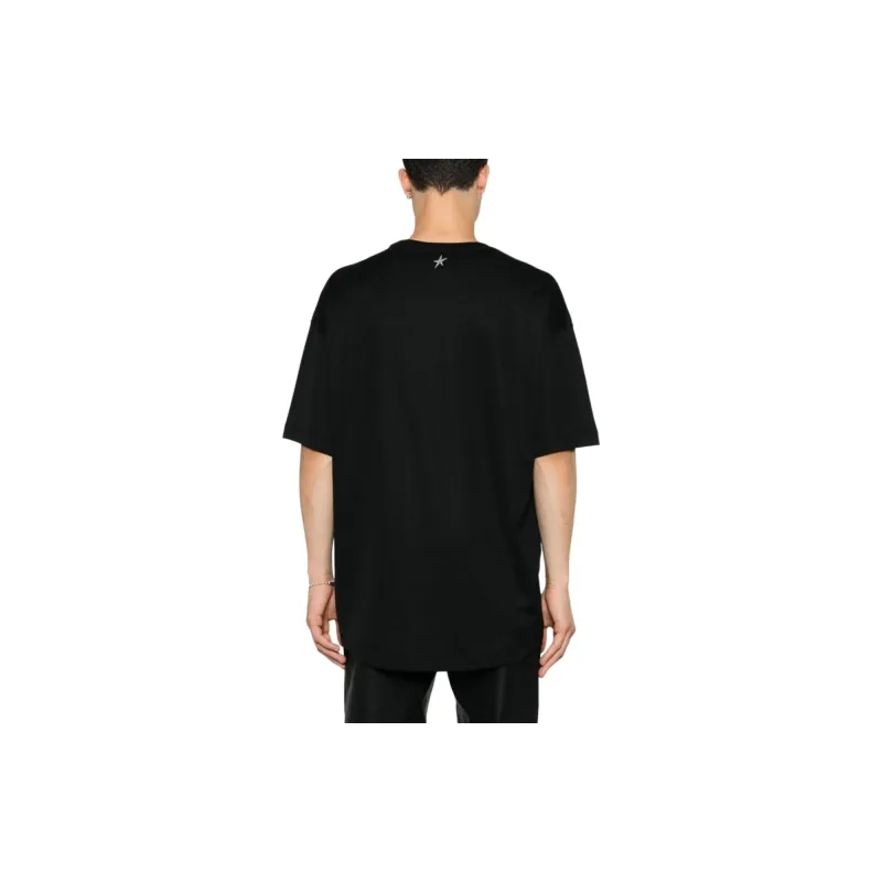 Mugler Oversized Pierced T Shirt-2