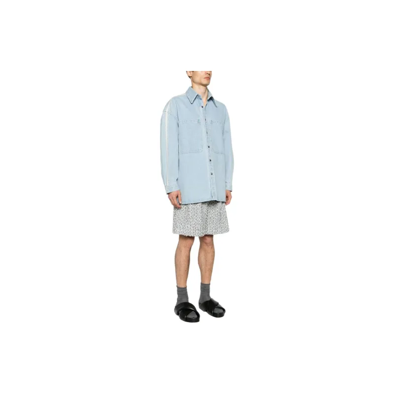 NANUSHKA Denim Jacket Unisex Indigo-4
