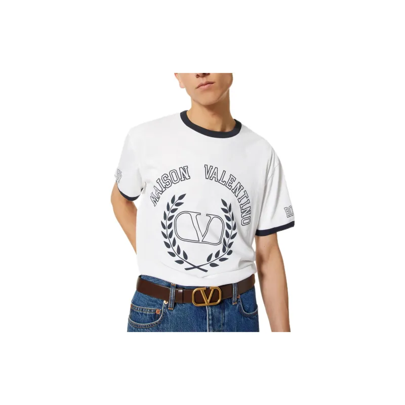 Valentino T Shirts Men White-4