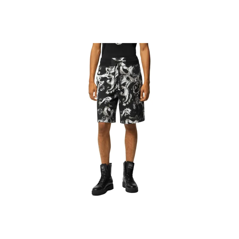 VERSACE JEANS COUTURE Casual Shorts Men's Black-1