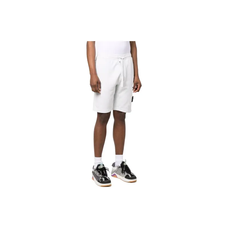 STONE ISLAND Logo patch Track Shorts-3