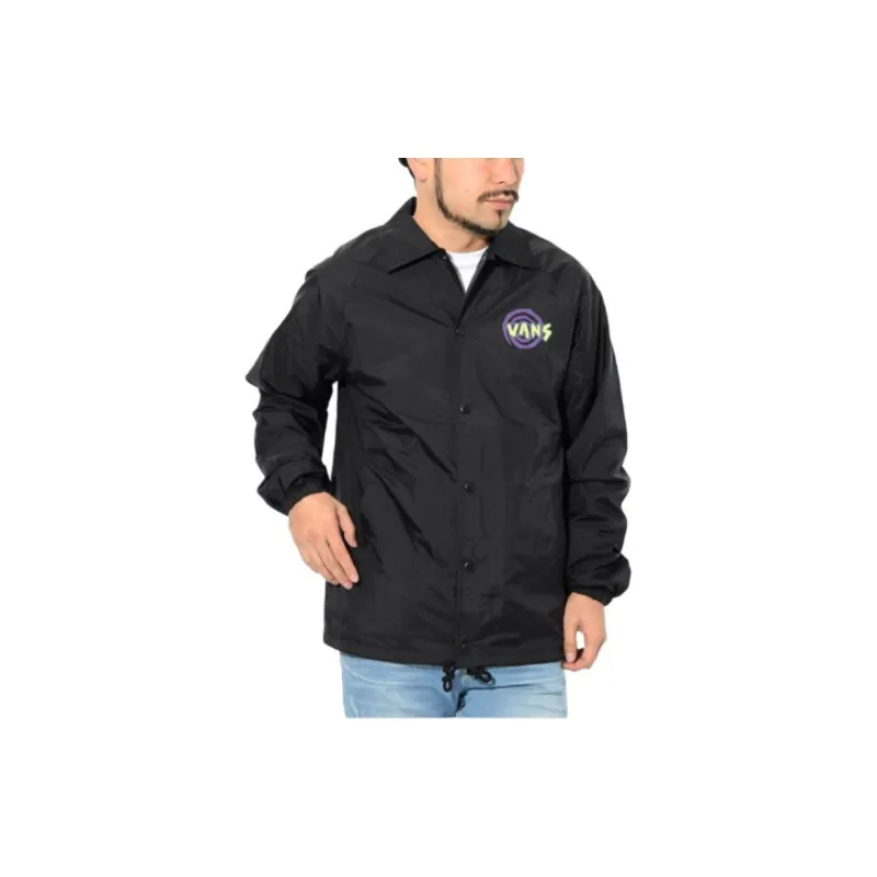 Vans Jackets Men Black-2