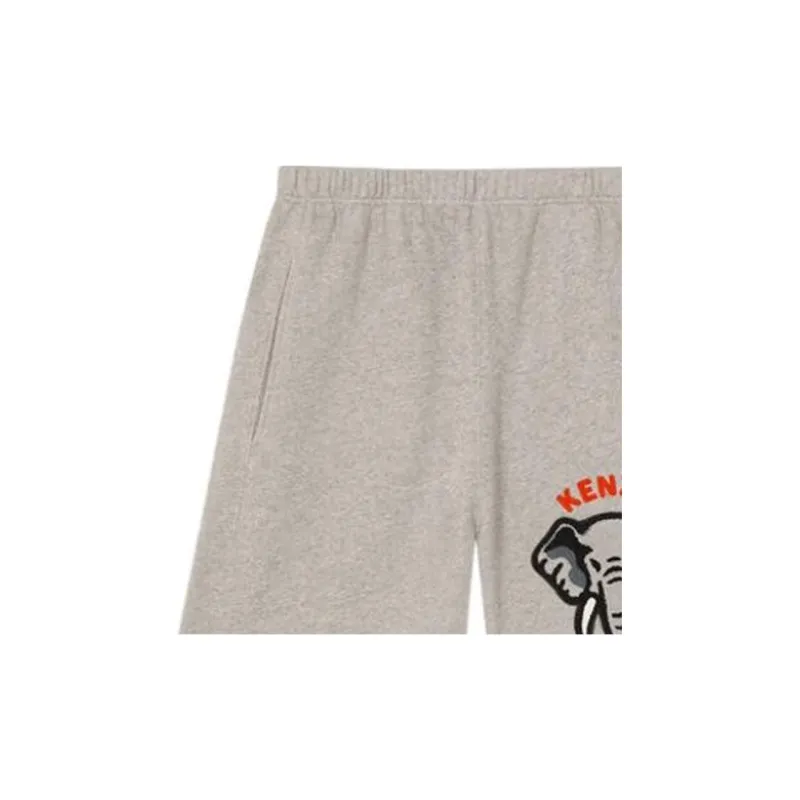 KENZO Logo Detailed Varsity Shorts-5
