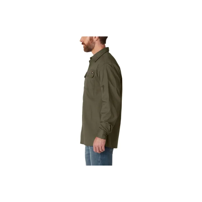 Dickies FLEX Ripstop Long Sleeve Shirt Shirt Men's Green-3