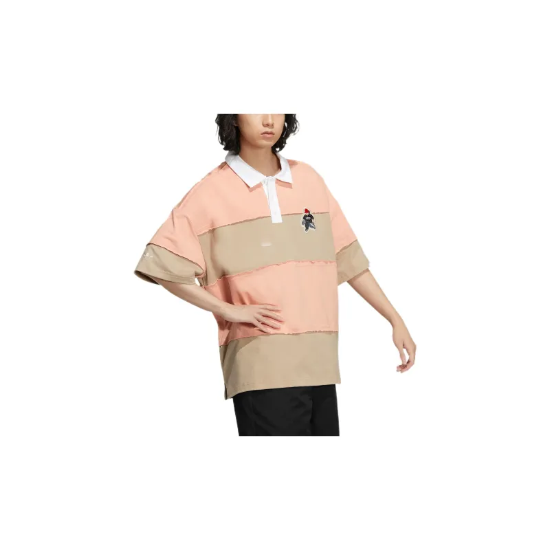 Adidas Originals CHARR MORITA Polo Shirts Unisex Pink-3