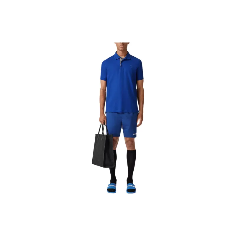 Burberry FW22 Polo Shirt Men's Dark Royal Blue-1