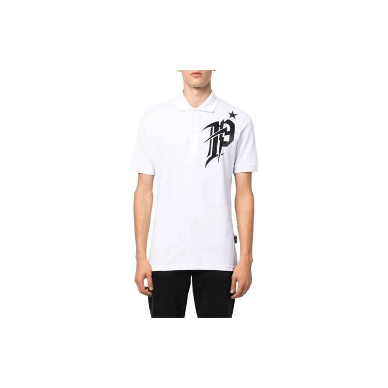 PHILIPP PLEIN Polo Shirt Men's White-1