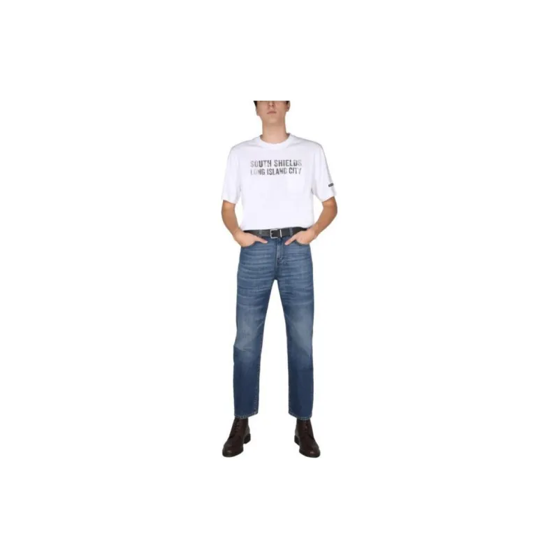 BARBOUR X Engineered Garments Crewneck T-Shirt-2