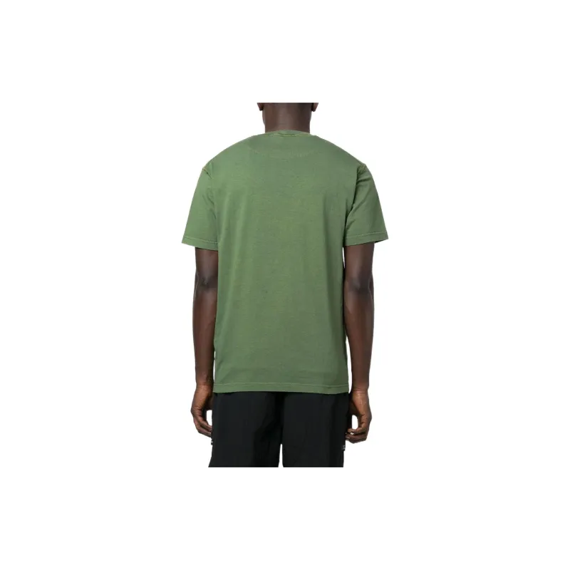 STONE ISLAND Compass patch Cotton T shirt-2