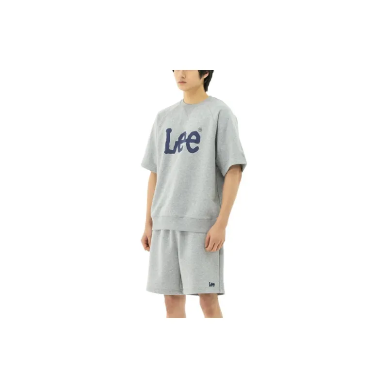 Lee T Shirts Men Gray-4