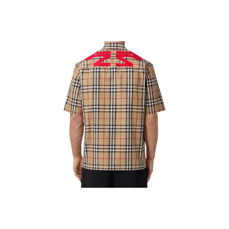 Burberry FW22 Shirt Men's Khaki-3