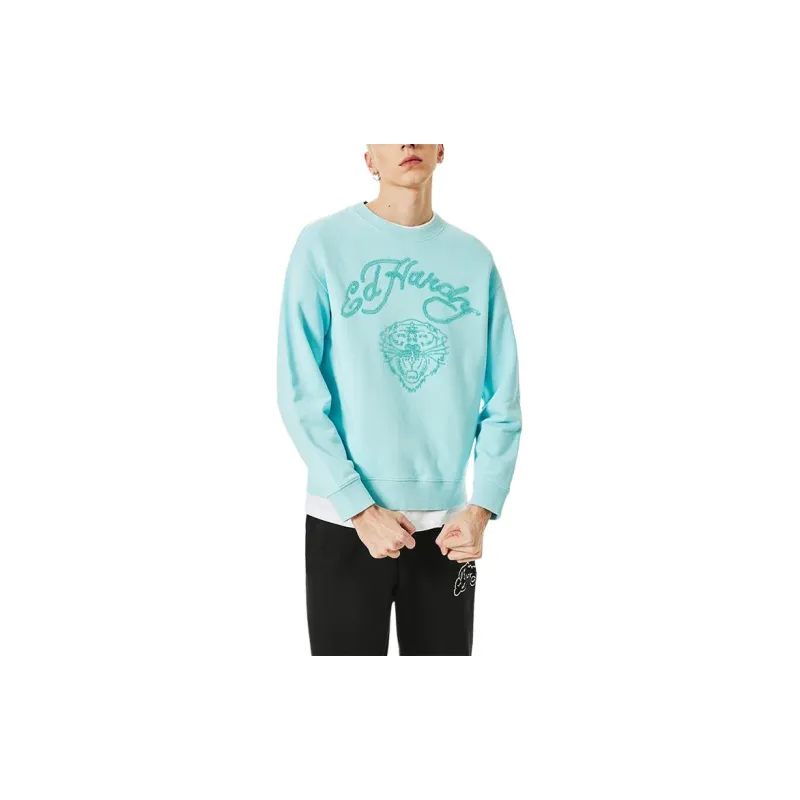 Ed Hardy SS24 Sweatshirt Men's Light Verdant Green-2