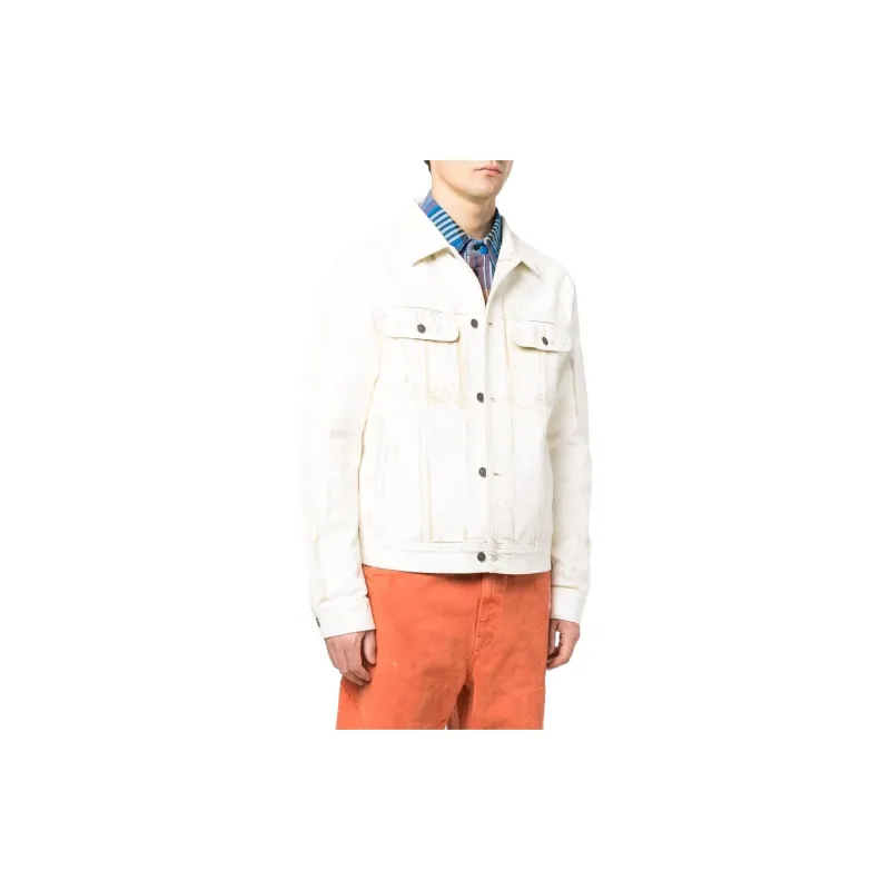 DIESEL Jackets Men White-3
