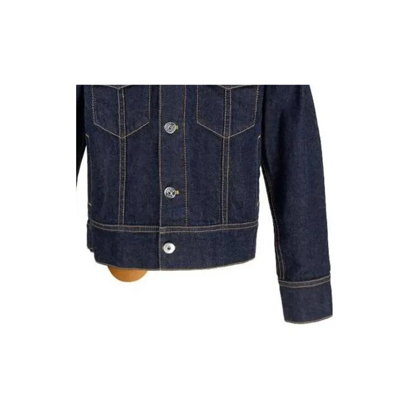 Lanvin SS23 Denim Jacket Men's Dark Blue-5