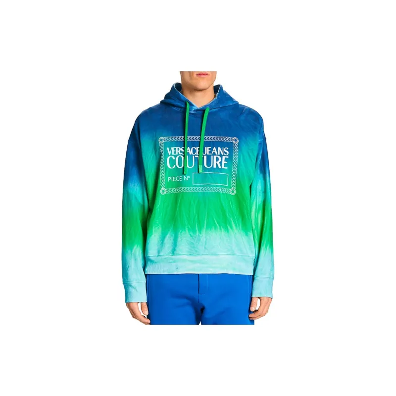 VERSACE JEANS COUTURE Sweatshirts Men Turquoise-5