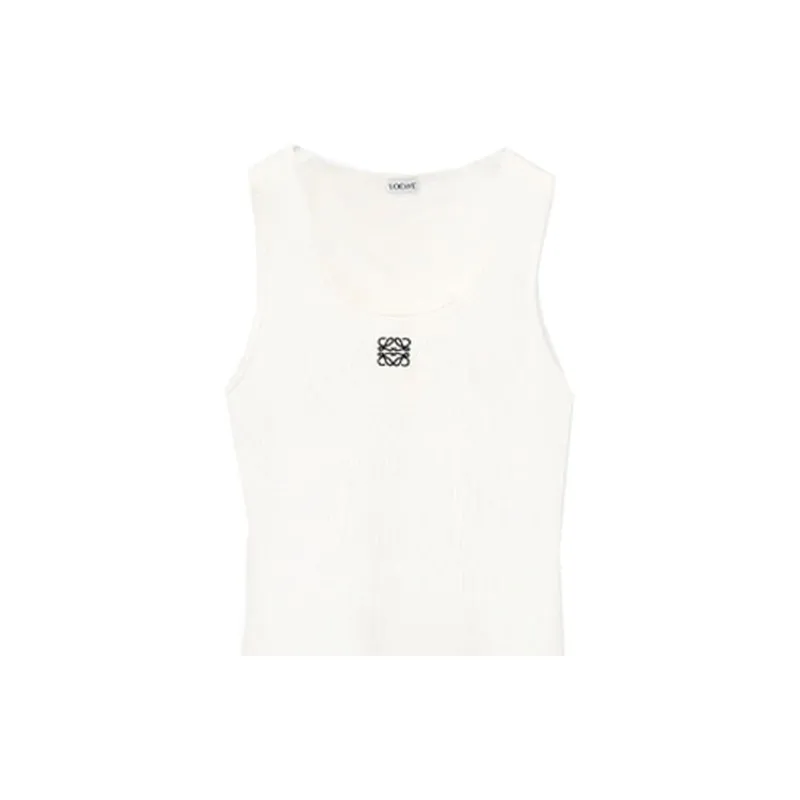 LOEWE Anagram Cotton Tank Top-5