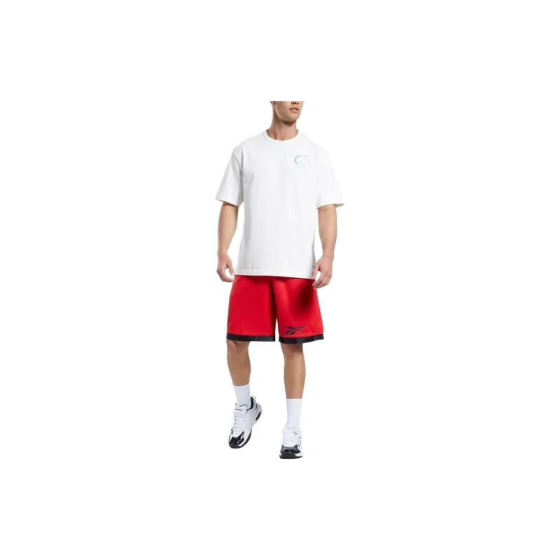 Reebok Casual Shorts Men Red-3