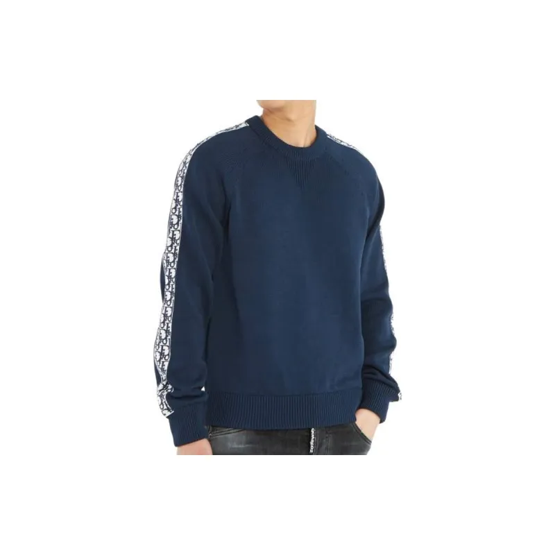 DIOR Quarterly New Products Sweaters Men Blue-4