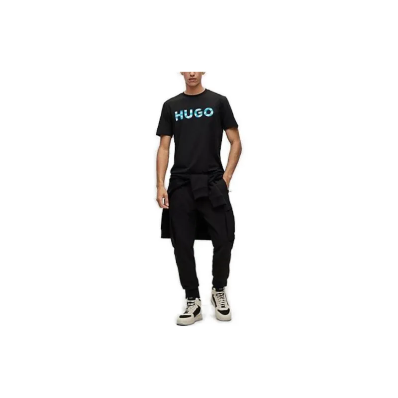 HUGO BOSS T Shirts Men Black-1