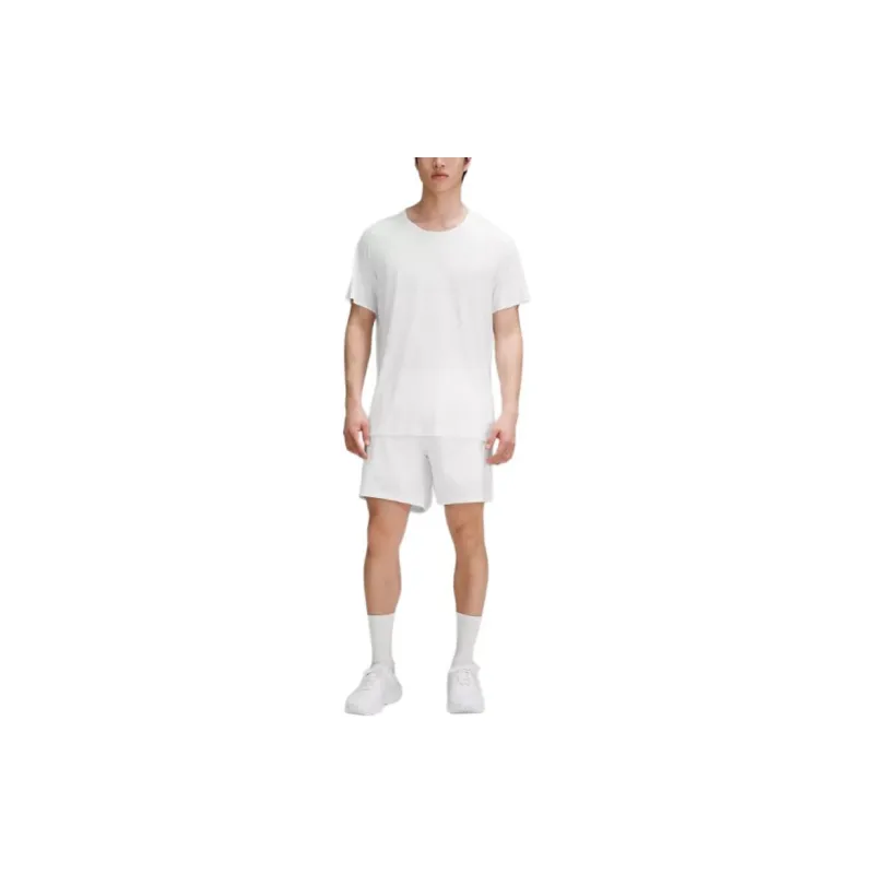 Lululemon Casual Shorts Men White-2