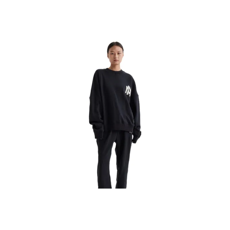 Mitchell Ness Sweatshirts Unisex Black-6
