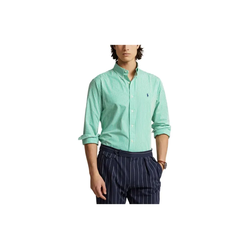 Polo Ralph Lauren All Fit Striped Stretch Poplin Shirt-3