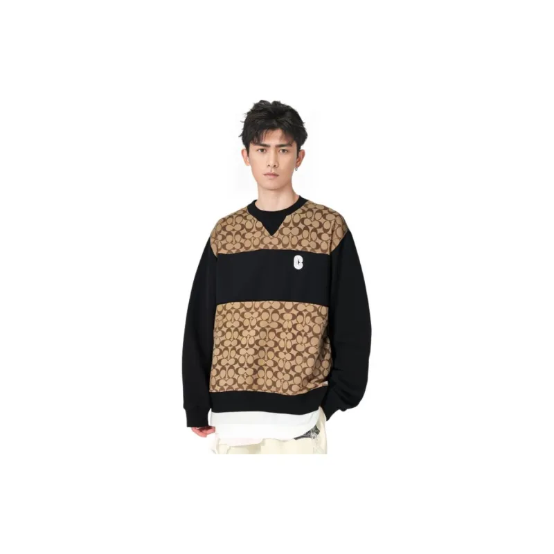 COACH SS22 Sweatshirt Men's Khaki-5