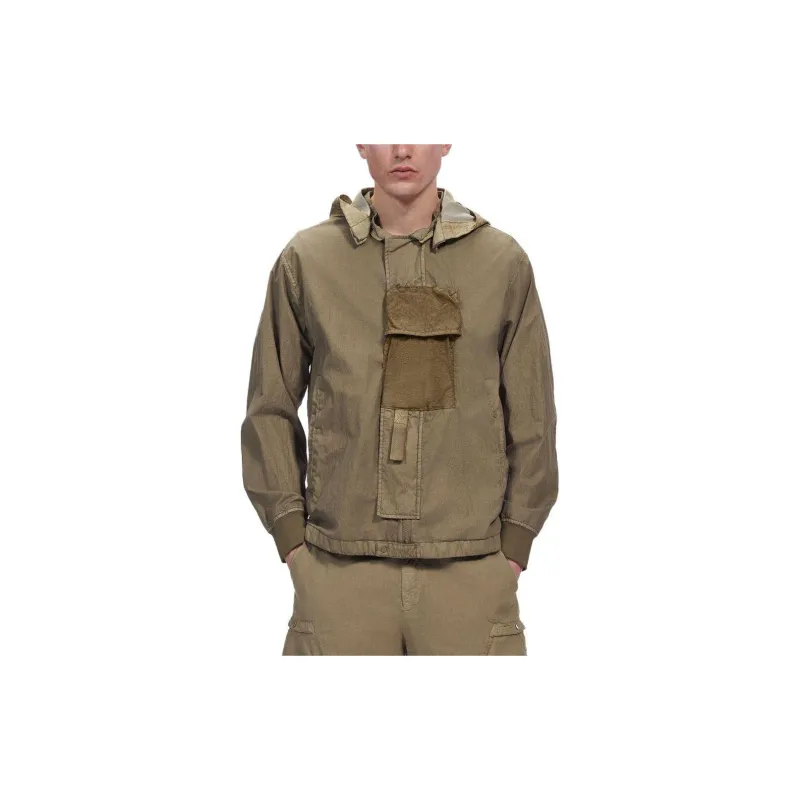 C.P.Company C.P. Company Hybrid Garment Series Jackets Men Lead Gray-3