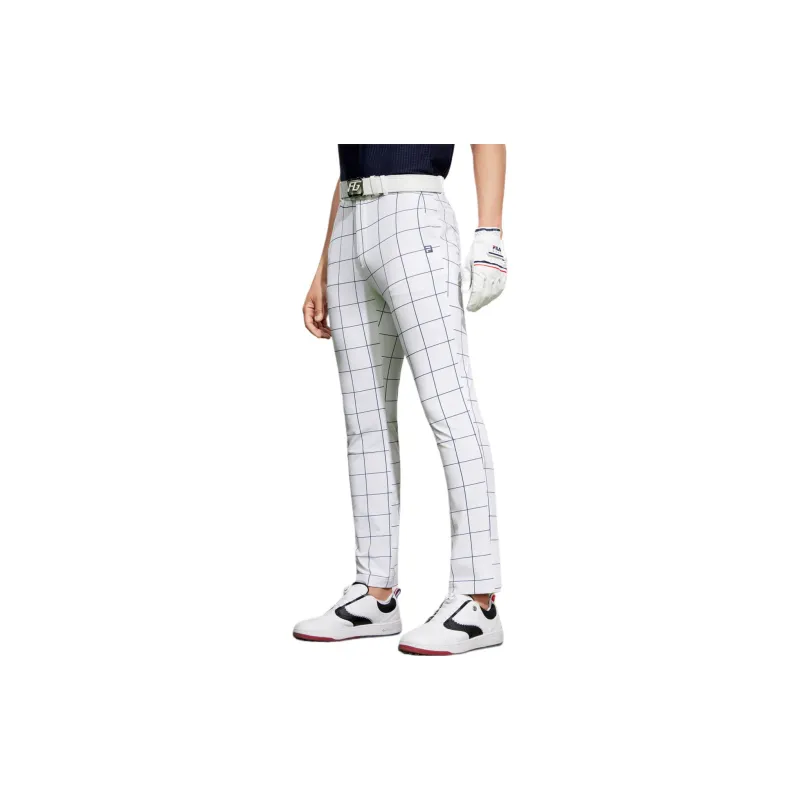 FILA Golf Series Casual Pants Men's White-2