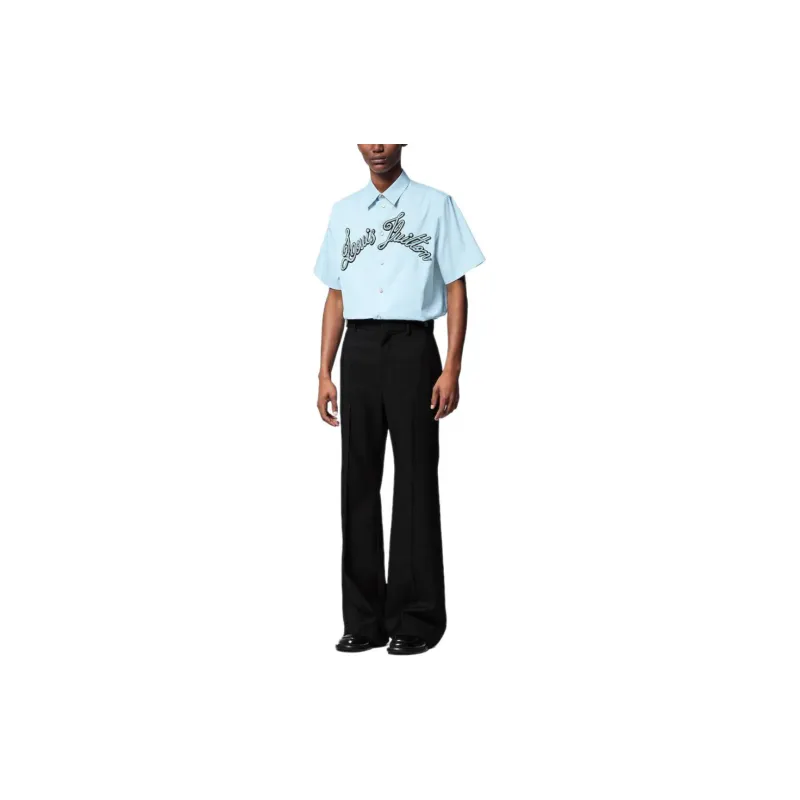 LOUIS VUITTON SS24 Shirt Men's Blue-1